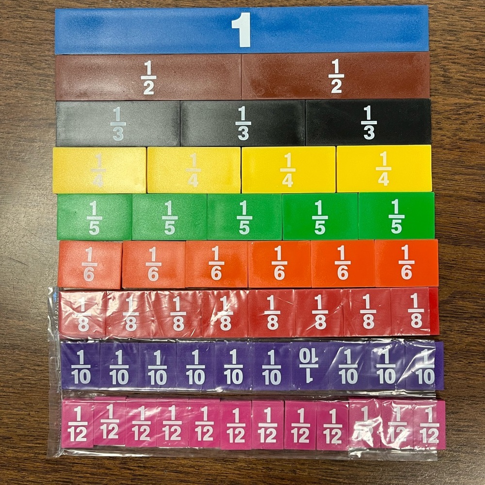 Fraction Tiles - Picture 2 of 3